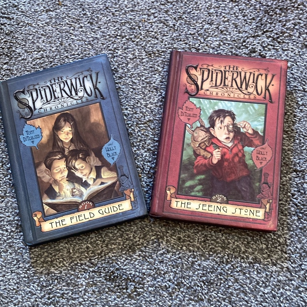 The Spiderwick Chronicles books 1 and 2 by Tony DiTerlizzi and Holly Black